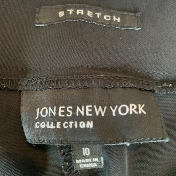 Jones New York Black Dress Pants - Picture 3 of 9